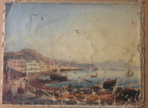 Painting before restoration