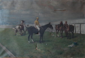 Painting before restoration