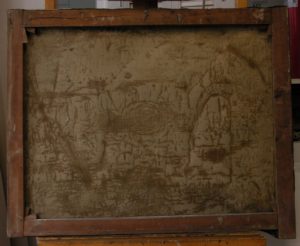 Painting before restoration