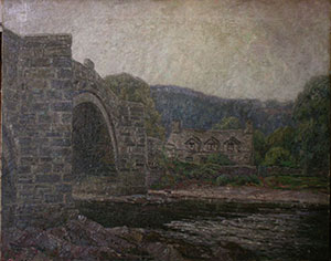 Painting after restoration